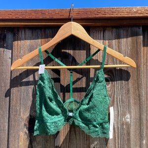 Green bralette